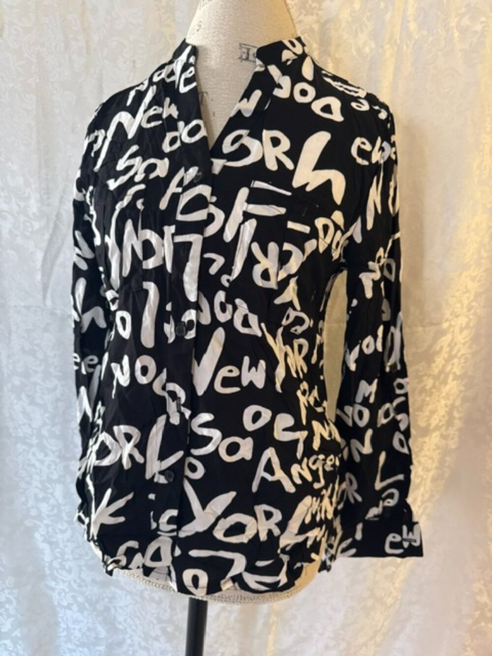 Long sleeves ladies shirt/ blouse